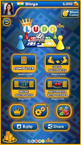 Ludo King aplikasi Ludo King