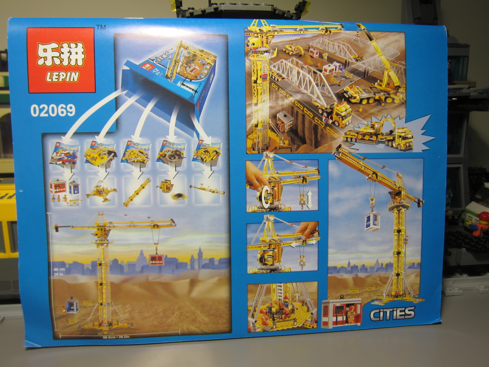 It's Not Lego: Lepin 02069 Not Lego Tower Crane Set Review Part