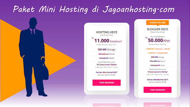 Paket Mini Hosting dari Jagoan Hosting Paket Mini Hosting dari Jagoan Hosting