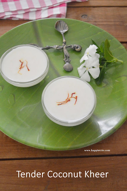 Tender Coconut Kheer Recipe | Elaneer Payasam