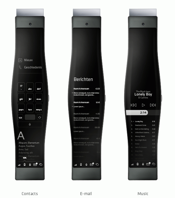 analog looking smartwatch