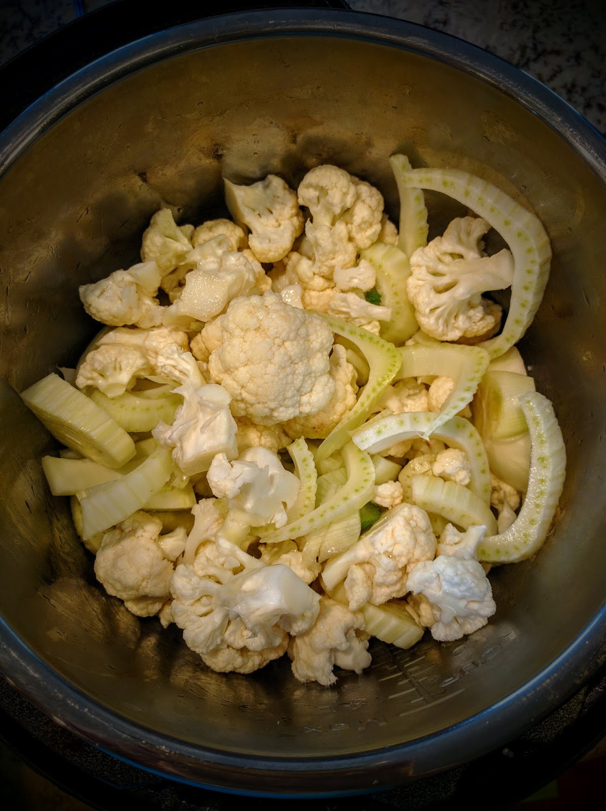 A Whole Lot of Crock Instant PotCreamy Cauliflower & Fennel Soup