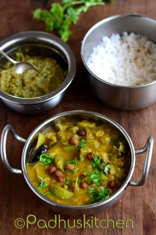 Brinjal Kootu-Kathirikai Kootu Brinjal Kootu-Kathirikai Kootu