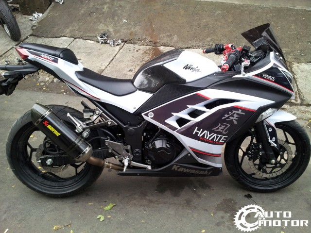 motosport: Modified 2013 Kawasaki Ninja 250R by Andrey Philipus, Indonesia