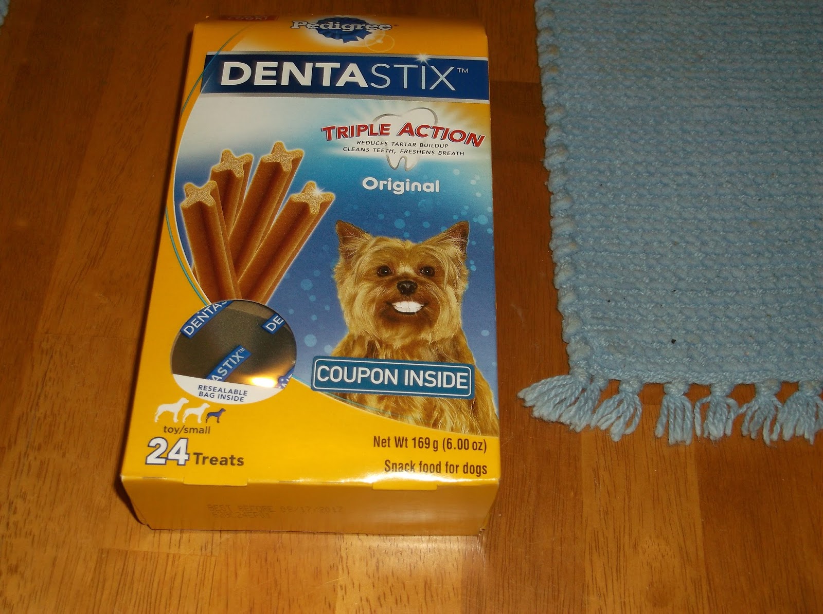 Missy's Product Reviews Pedigree Detastix & Blue Buffalo Health Bars