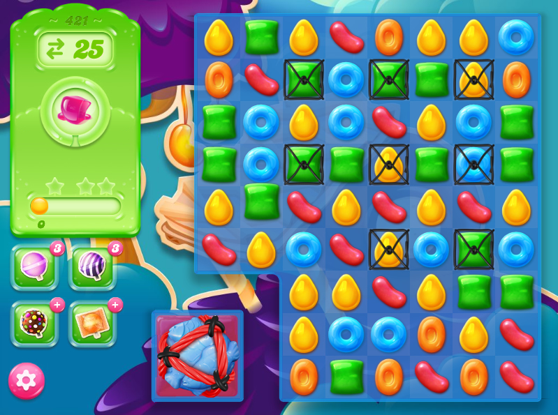Candy Crush Jelly Saga 421 Candy Crush Jelly Saga 421