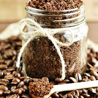 peeling kahve şeker vanilya body scrub
