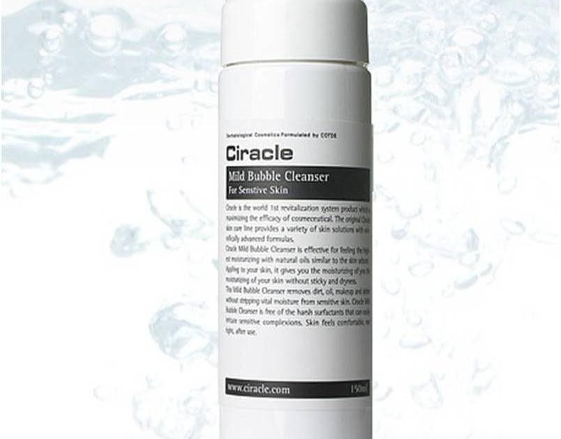ciracle mild bubble cleanser