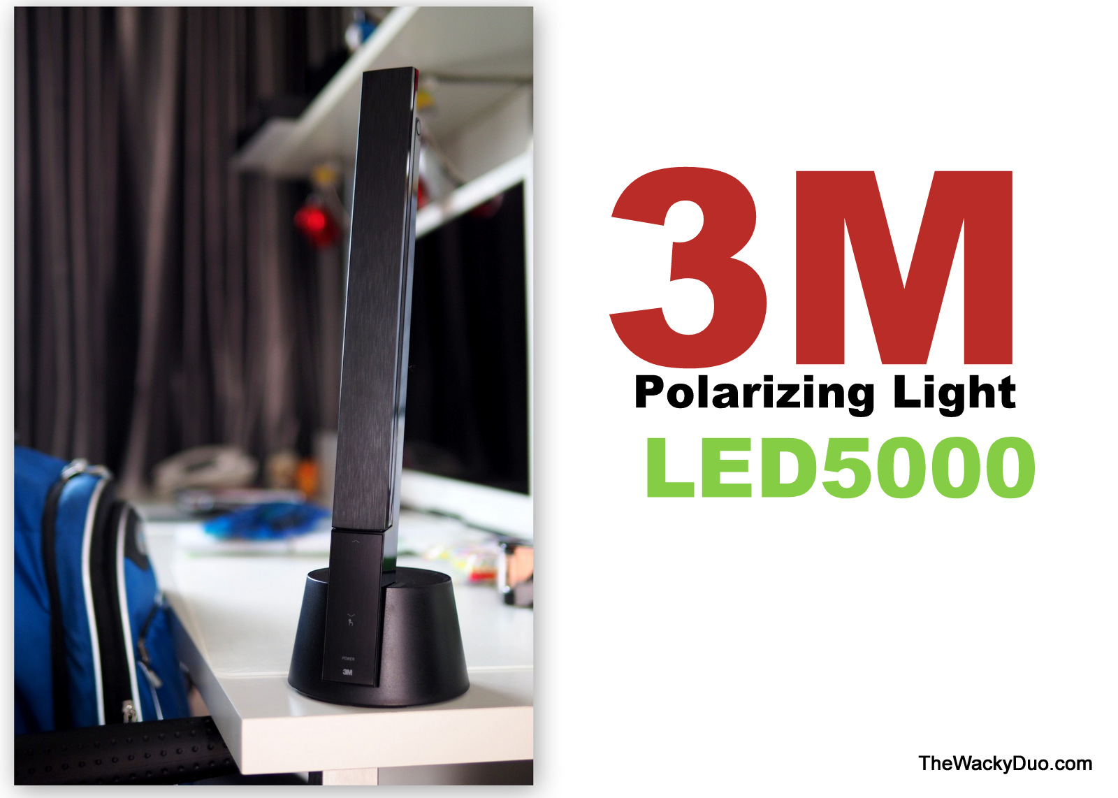 3M LED5000 Polorizing Light : Choosing the right desk lamp