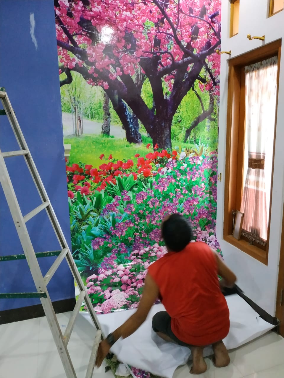 081911255342 Pasang Wallpaper Dinding Murah Jasa Pasang Wallpaper Murah