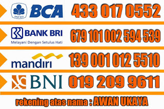 Rekening bank de nature Rekening bank de nature