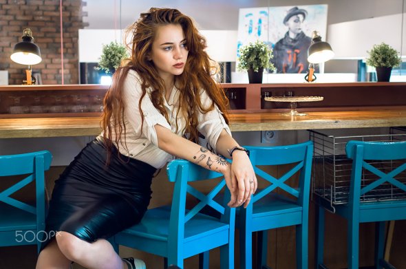 A bela modelo ruiva Margaux Verissimo na fotografia fashion de Arti Frederic Arti Frederic 500px arte fotografia mulheres modelos fashion beleza ruiva francesa margaux verissimo