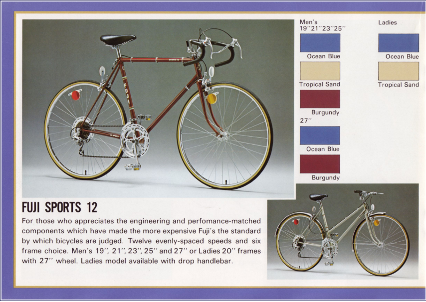 CATALOGUES FUJI FUJI 1980