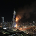 Luego del incendio, múltiples explosiones sacudieron el lujoso hotel de Dubai