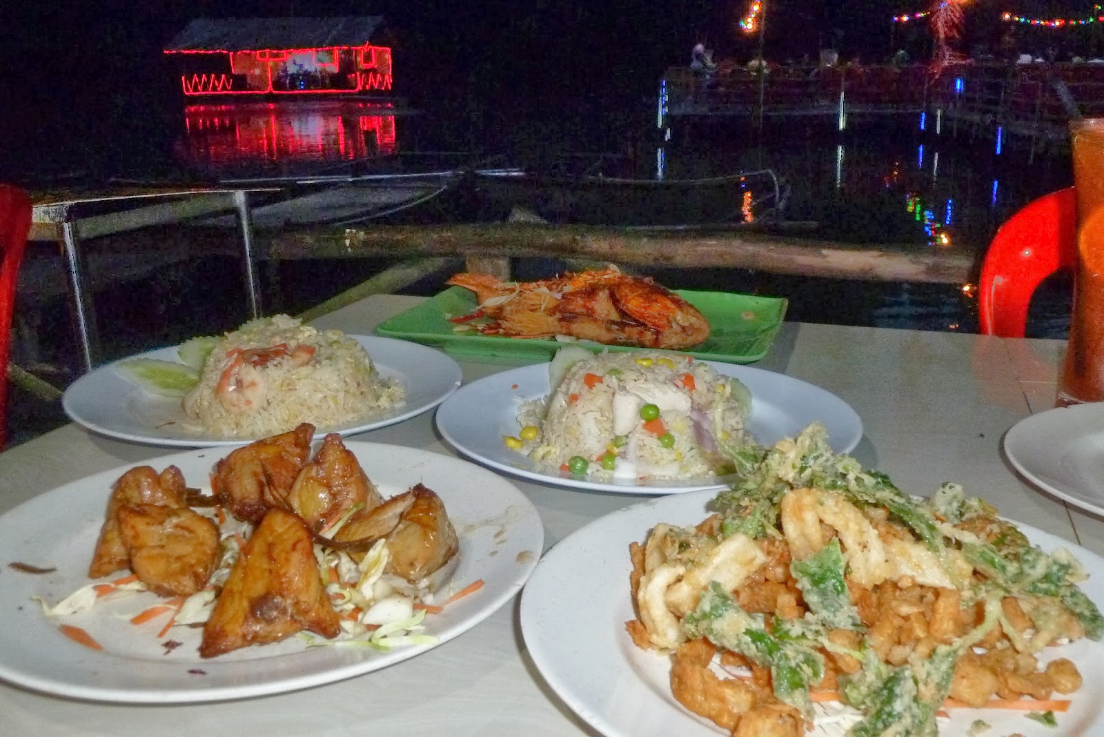 Kee Hua Chee Live! NICE DINNER AT VEGETABLE FISH FARM THAI RESTAURANT