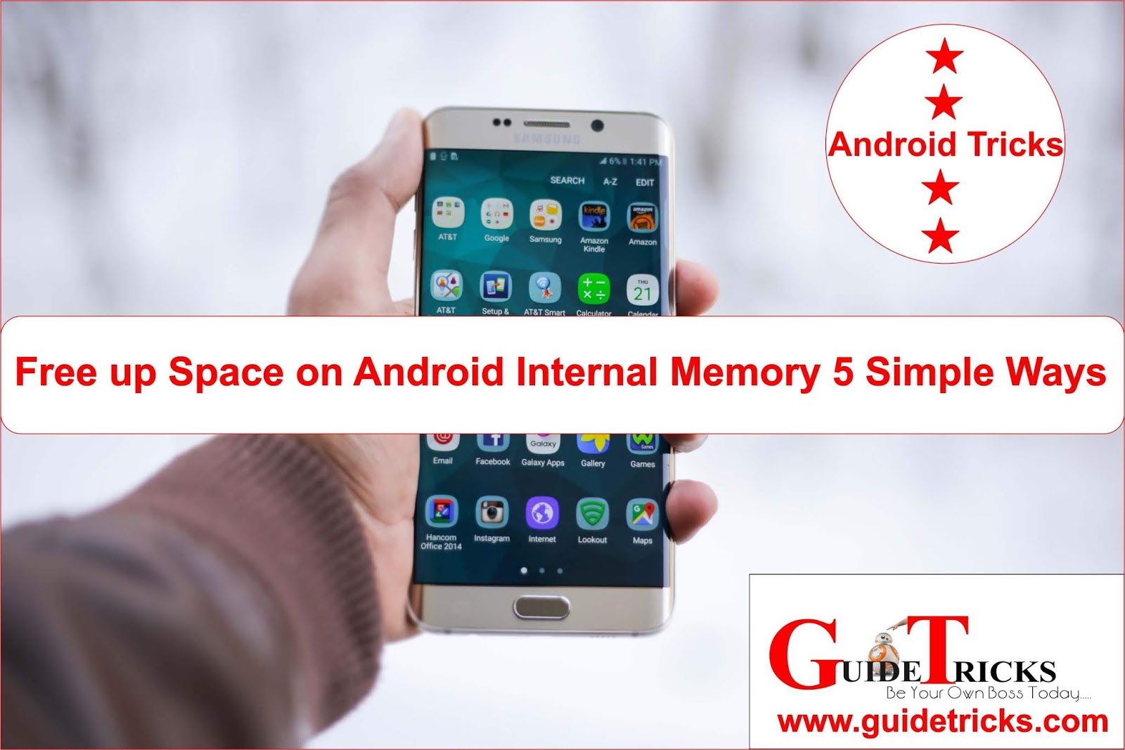 Free up Space on Android internal memory 5 Simple Ways
