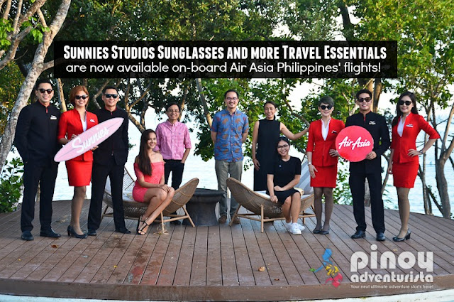 Sunnies Studios Sunglasses and more Travel Essentials are now available On-board Air Asia flights