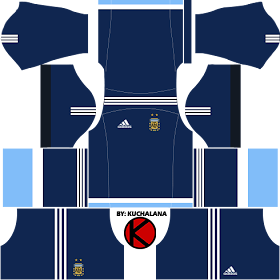 Argentina Kits 2017 -  Dream League Soccer