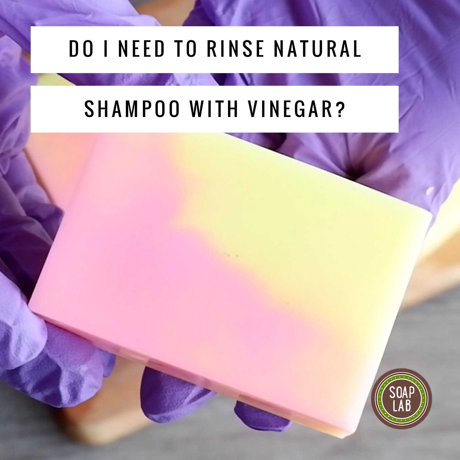 SoapLab Malaysia Do We Need To Rinse The Shampoo Bar With Vinegar?