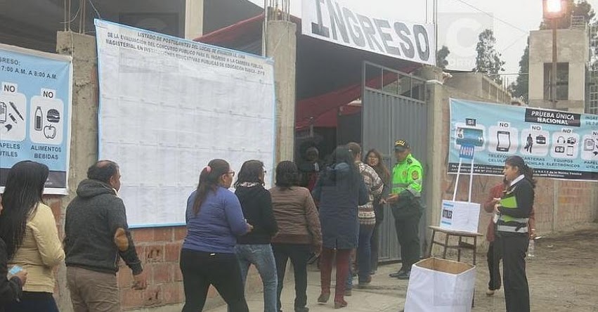 Más de 3 mil docentes darán prueba para nombramiento en la región Tacna Más de 3 mil docentes darán prueba para nombramiento en la región Tacna