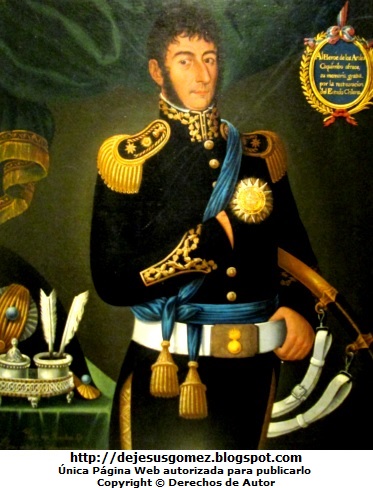 José de San Martín Retrato de José de San Martín, pintura de José de San Martín. Foto de José de San Martín tomada por Jesus Gómez