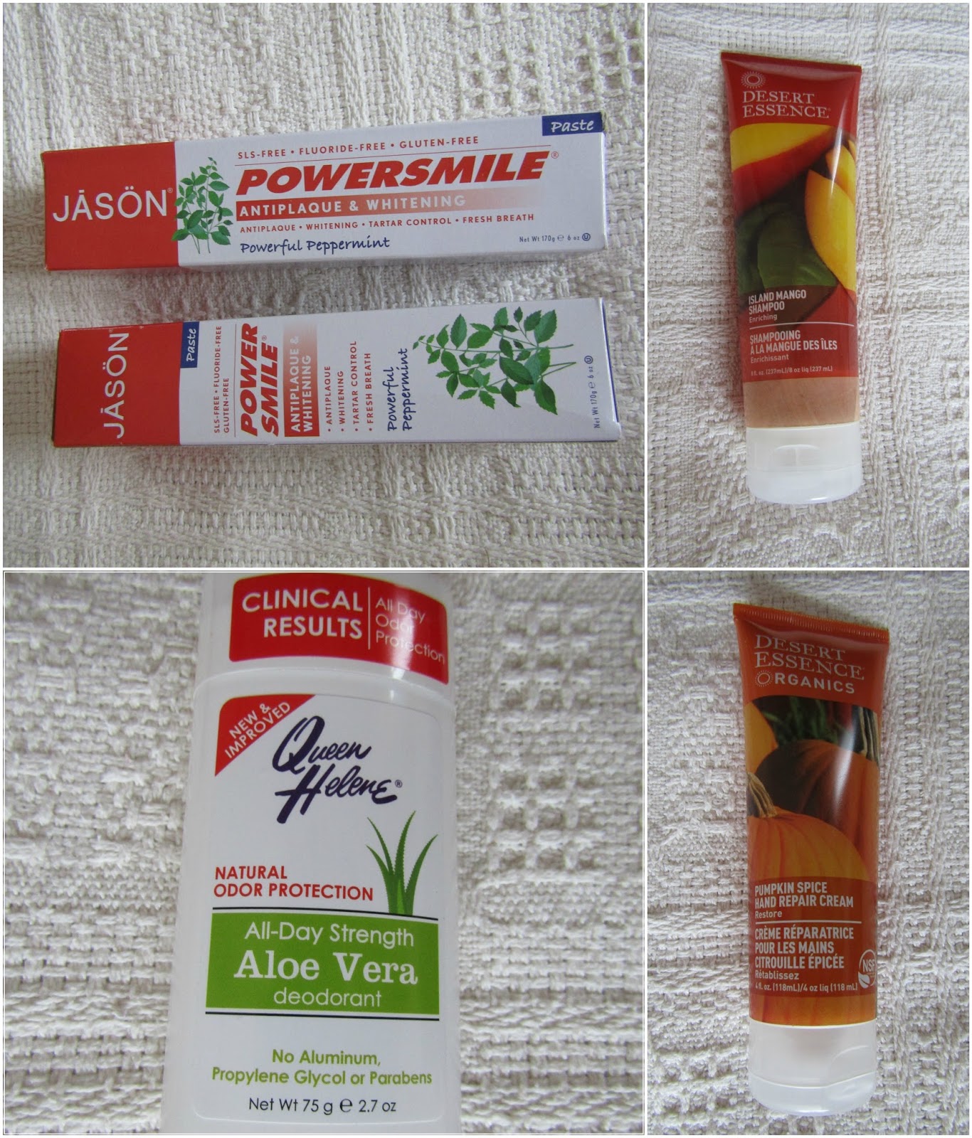 Juntas, pero no revueltas Together...yet apart. Pedido a Vitacost