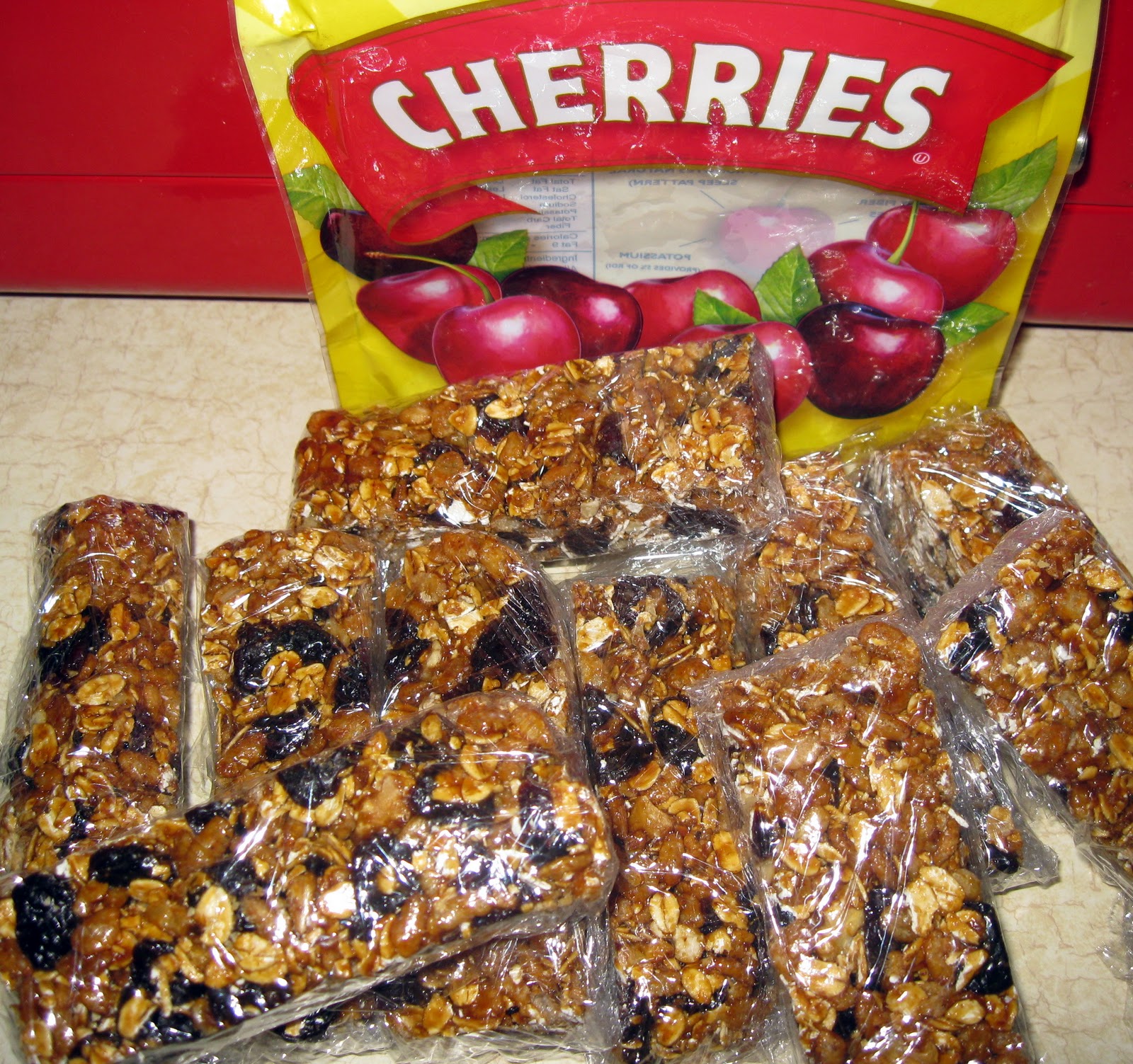 Kari Cooks CherryWalnut Bars