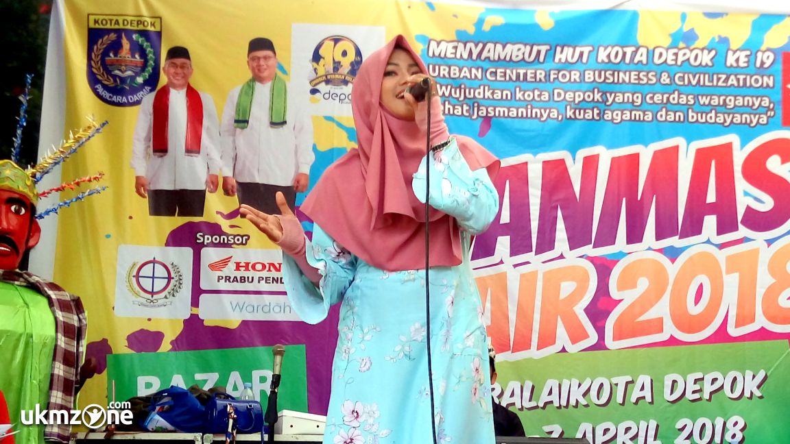 Naura Nay mengisi acara di event PANMAS FAIR 2018 Naura Nay mengisi acara di event PANMAS FAIR 2018