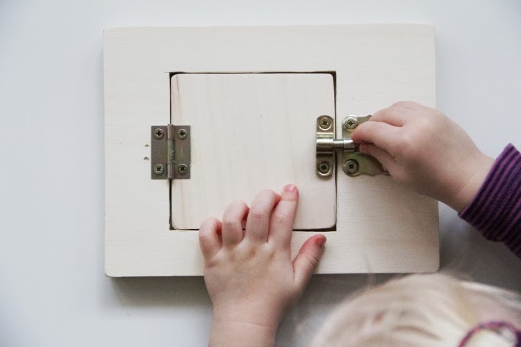 DIY Latch board Eltern vom Mars