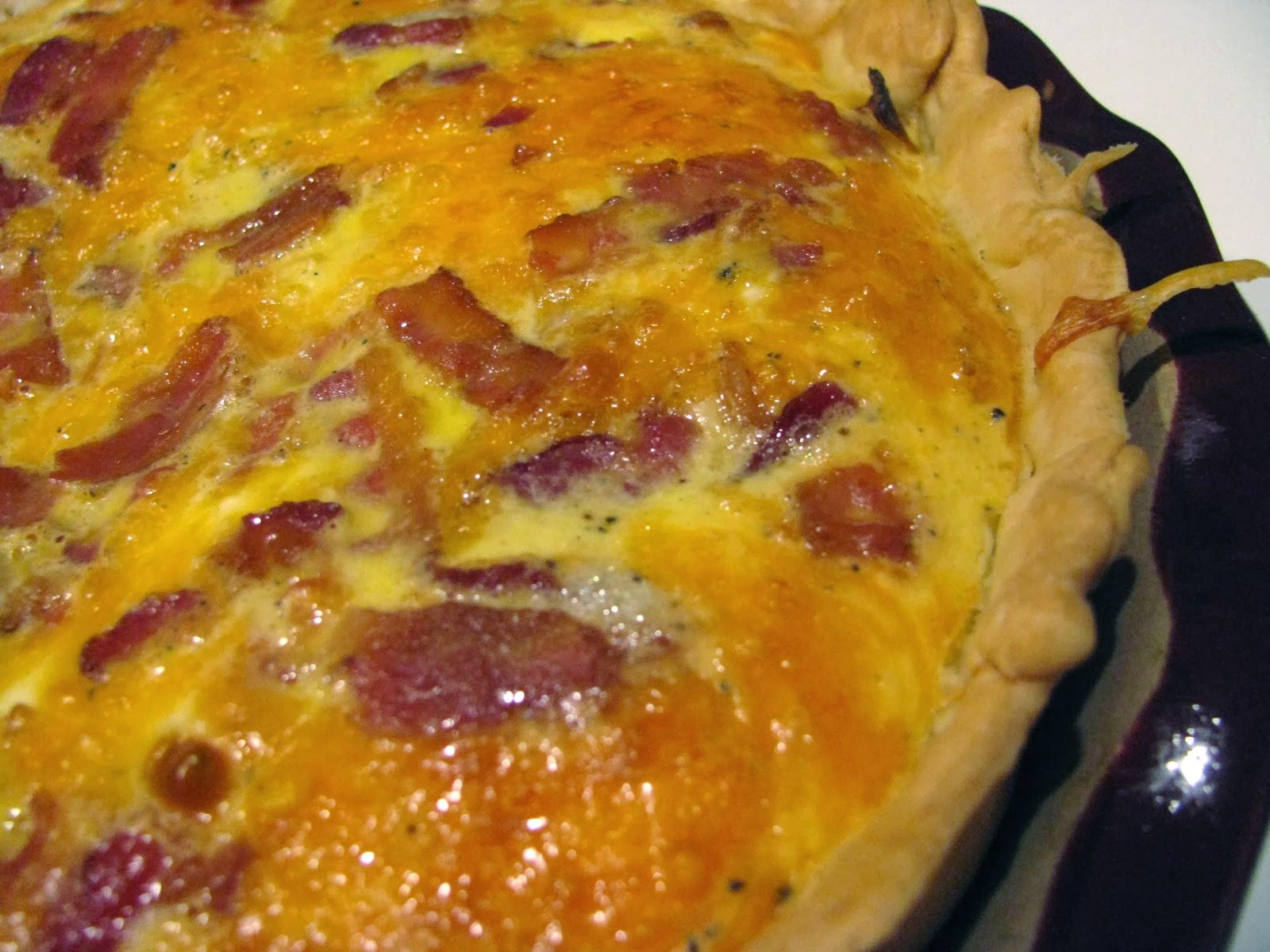 The Cannary Family Buttermilk Bacon Quiche