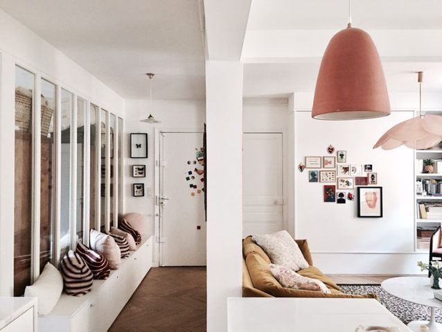 The Parisian apartment of Elise Simian Karsenti