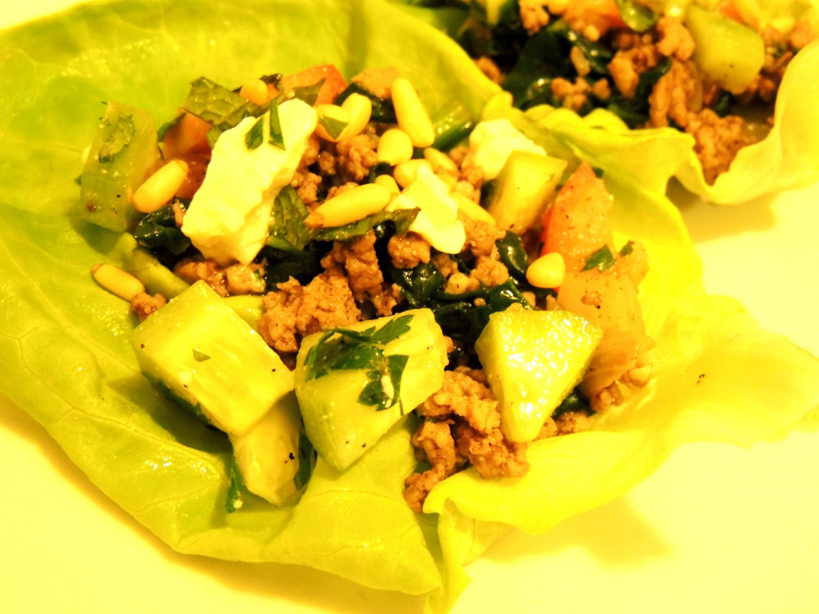 Gas Stove Girl Ground Lamb Lettuce Wraps