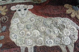 The Cranky Crow: Red Barn Rug Run