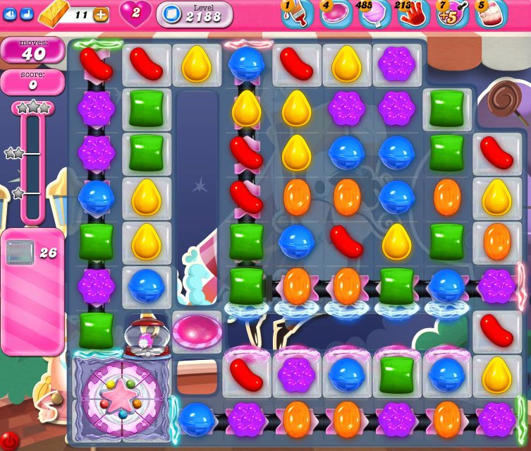Candy Crush Saga level 2188 Candy Crush Saga level 2188
