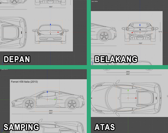 Berbagai sudut pandang blueprint yang baik. Berbagai sudut pandang blueprint yang baik.