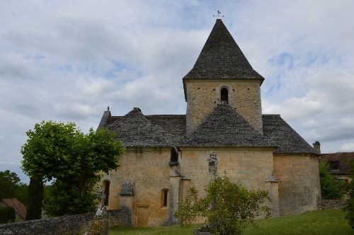 Romaanse kunst en architectuur Eglise SaintBarthélemy te La Cassagne