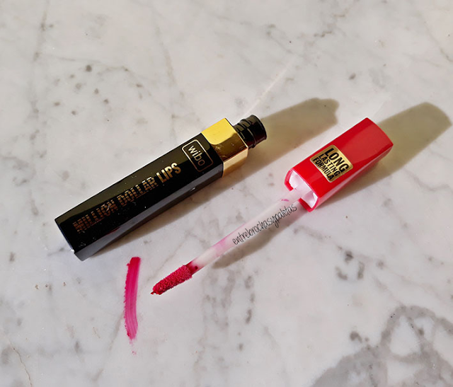 matte lipgloss million dolar lips wibo