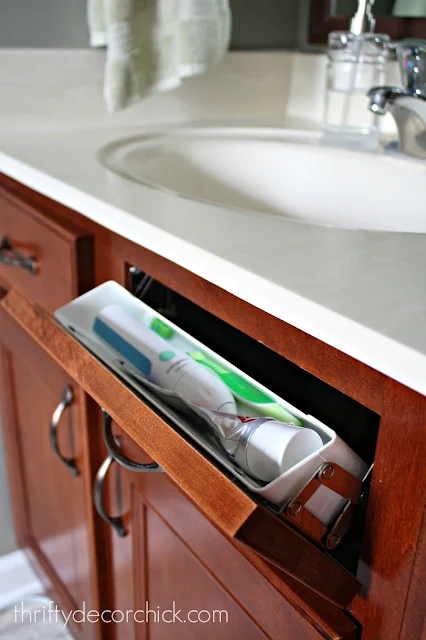 The Perfect Under the Sink Organization Solution, Thrifty Decor Chick