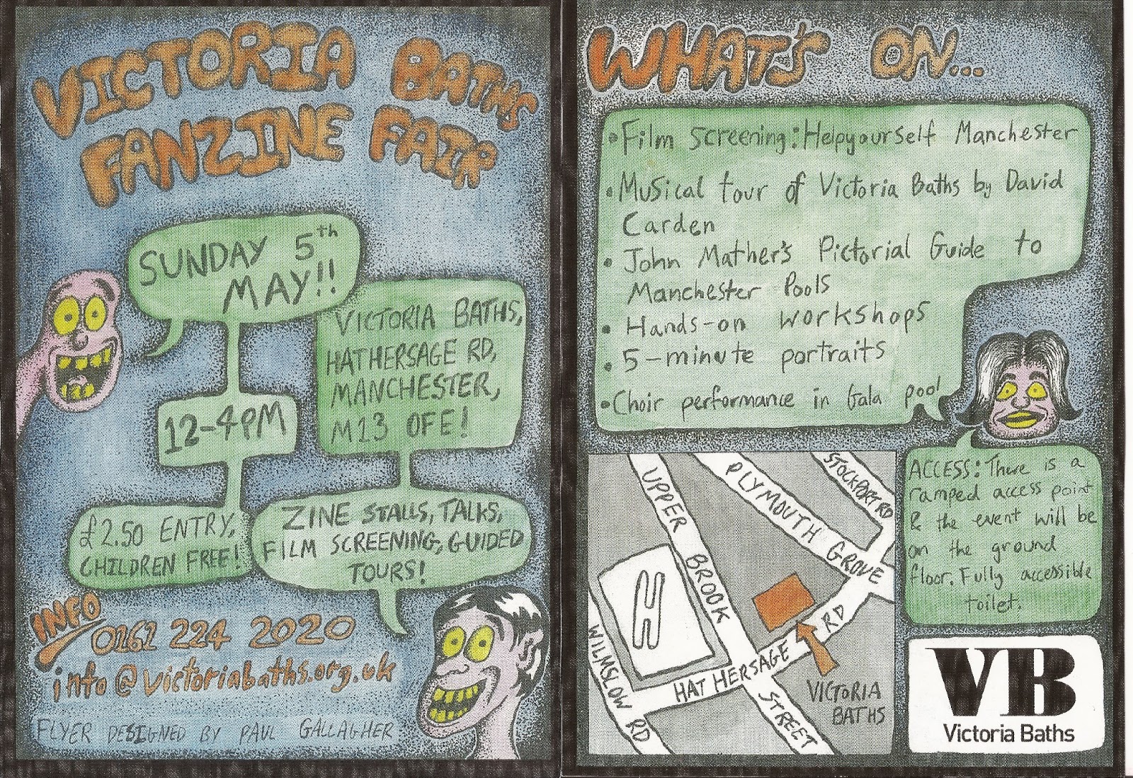 the things we make and do Victoria Baths zine fair