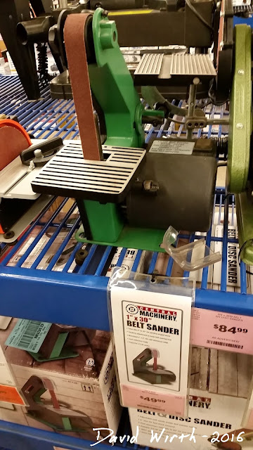 harbor freight strip sander, coupon, free, review, make, build, improve