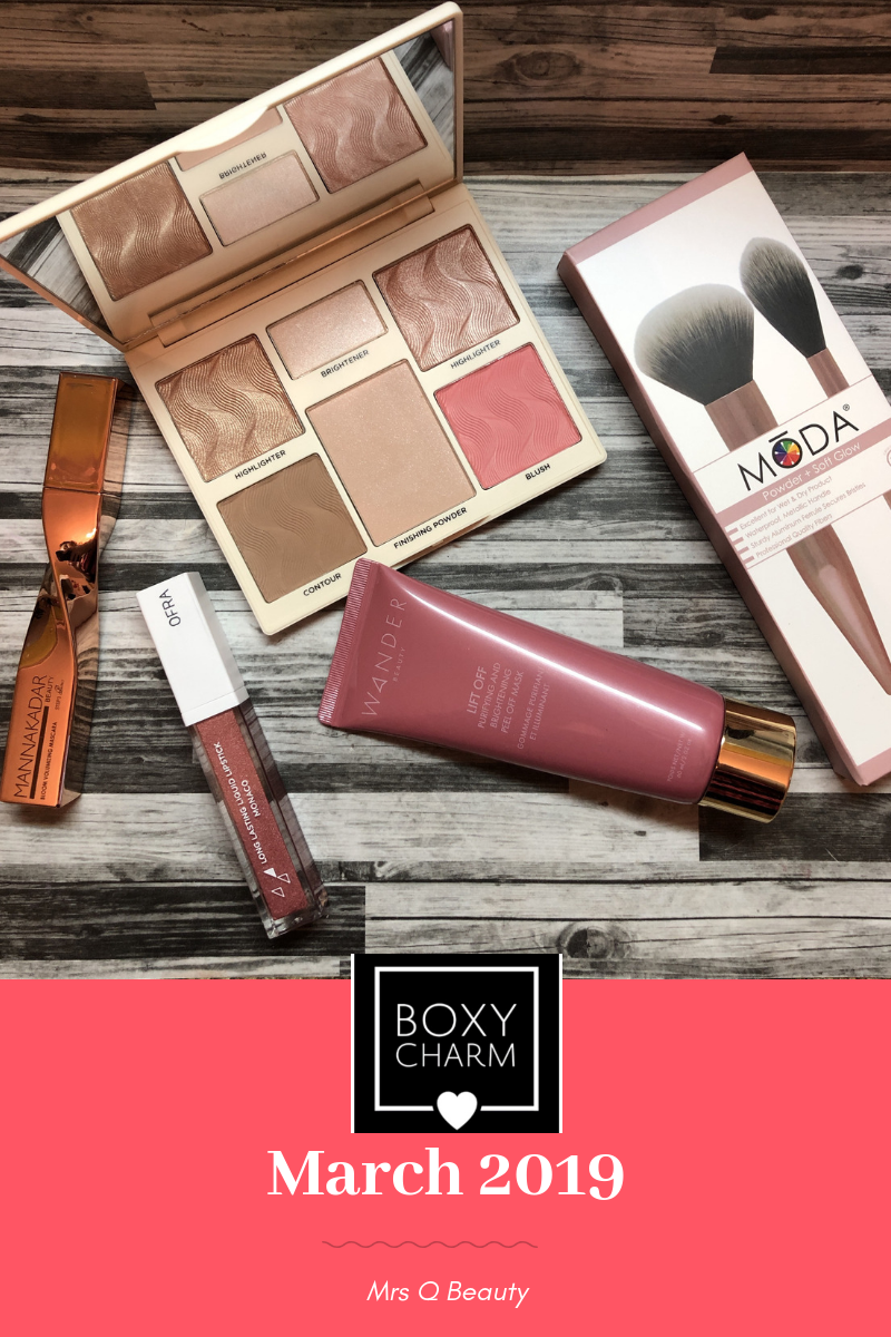 Boxycharm March 2019 (Review and Thoughts) Canadian Subscriber Little