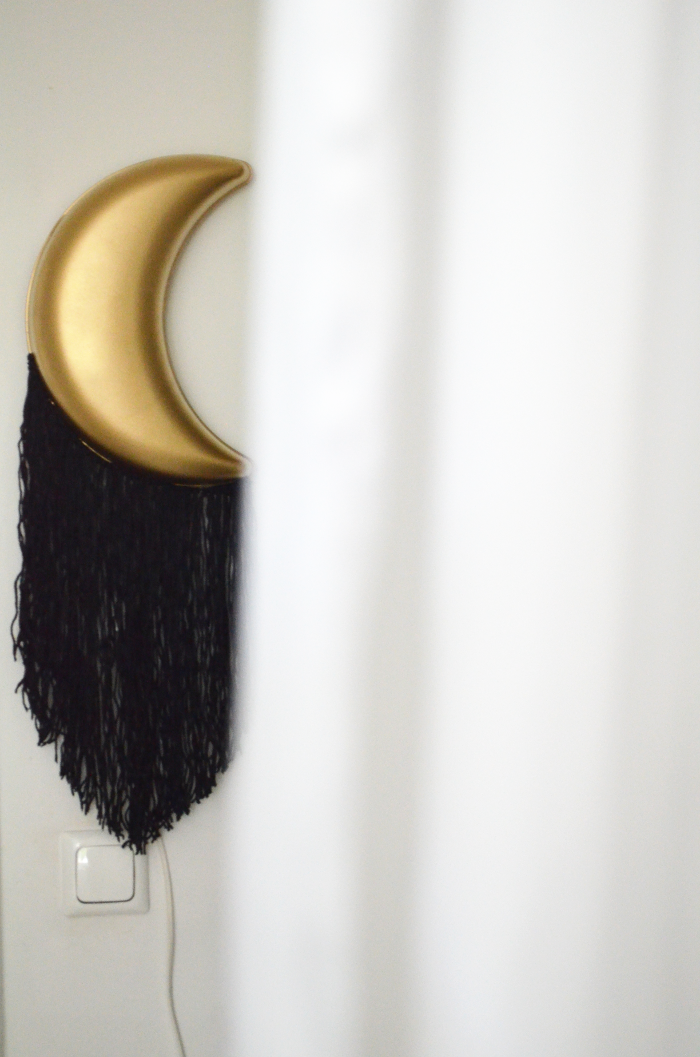 Make it boho : DIY | Ikea´s "Smila Mane" Mond Lampe goes ...