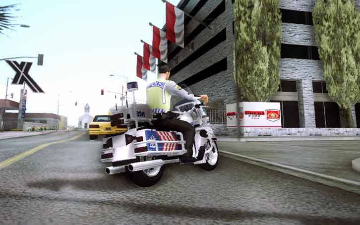 Motor Polisi Indonesia Mod GTA SA