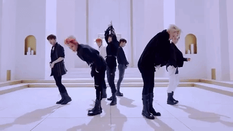 Резултат с изображение за monsta x gif shootout