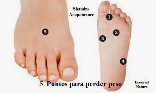 Imanes para adelgazar en los pies