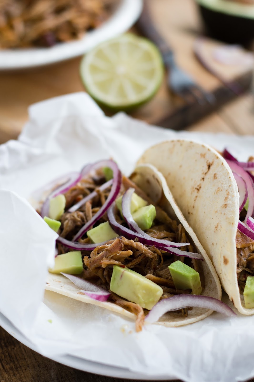 Chic, Chic, Chocolat... Pulled pork mexicain (carnitas) et tacos