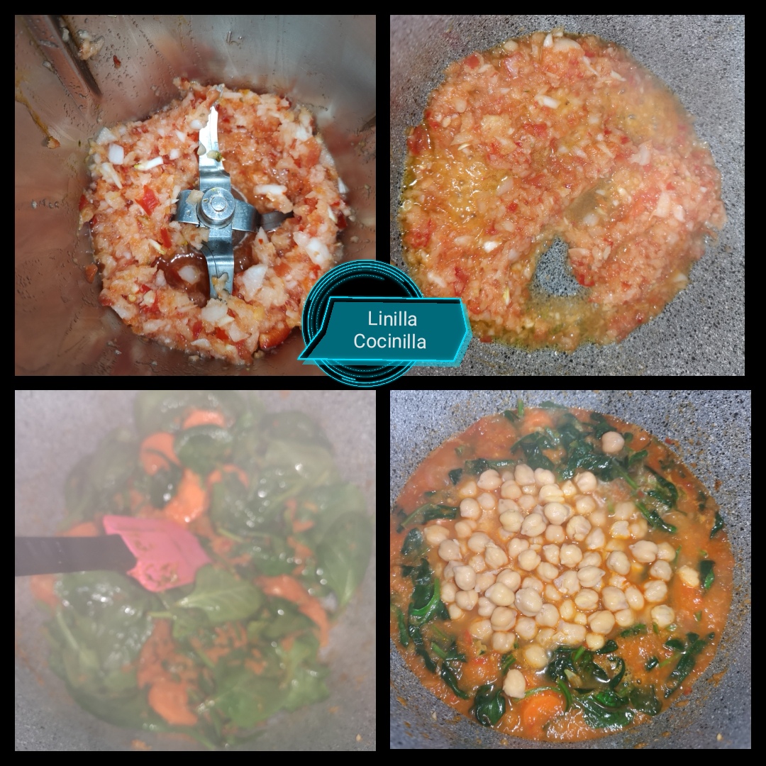 GARBANZOS CON ESPINACAS OLLA GM