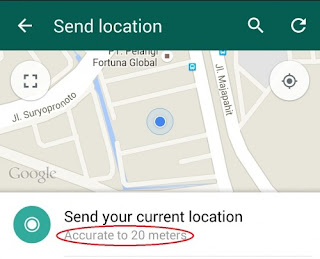 Cara Mudah Share Location di Whatsapp Versi Android dan IOS