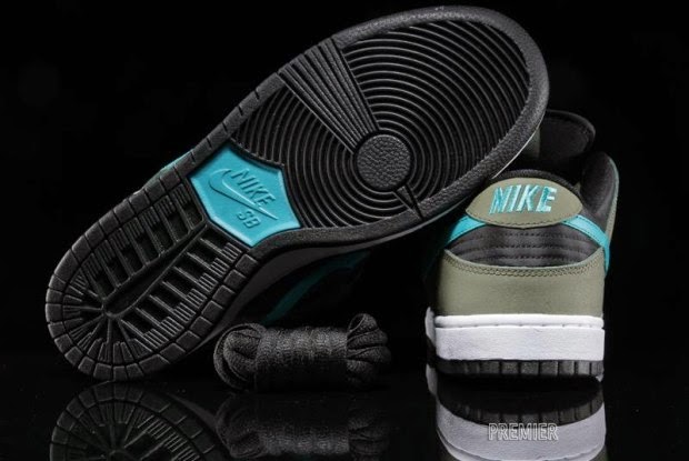 olive green sb dunks