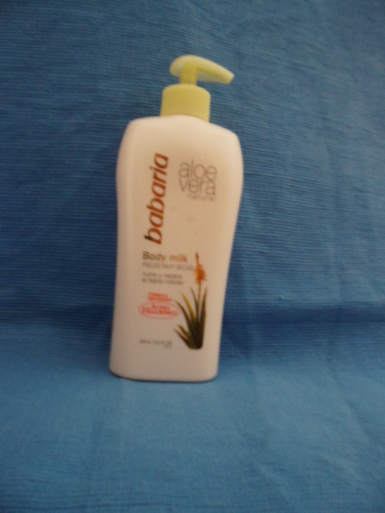 Belleza y más... Body milk aloe vera de babaria..